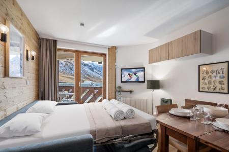 Ski verhuur Appartement 2 kamers 4 personen (305) - Résidence Machu Pichu - Val Thorens - Woonkamer