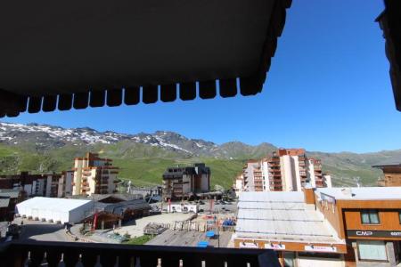 Rent in ski resort Studio sleeping corner 4 people (92) - Résidence Névés - Val Thorens - Balcony