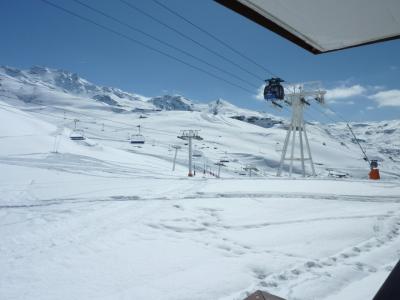 Location au ski Studio 2 personnes (C2) - Résidence Roc de Péclet - Val Thorens - Balcon