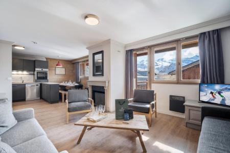 Skiverleih 3-Zimmer-Appartment für 8 Personen (ALASKA 5) - Résidence Rosaël - Alaska - Val Thorens - Wohnzimmer