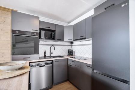 Skiverleih 4 Zimmer Maisonettewohnung für 12 Personen (ALASKA 6) - Résidence Rosaël - Alaska - Val Thorens - Küche