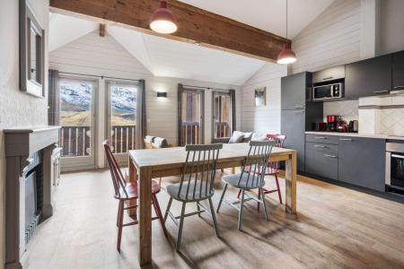 Location au ski Appartement duplex 4 pièces 6 personnes (8) - Résidence Rosaël - Alaska - Val Thorens - Séjour