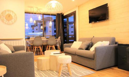 Location au ski Appartement 2 pièces 6 personnes (35m²-1) - Résidence Schuss - Maeva Home - Val Thorens - Extérieur hiver