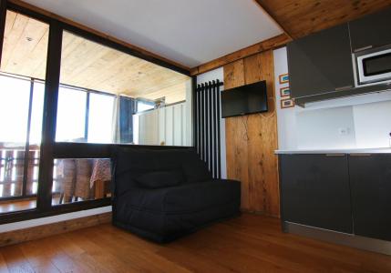 Rent in ski resort Studio 4 people (H8) - Résidence Sérac - Val Thorens - Living room