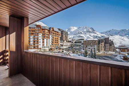 Skiverleih 5 Zimmer Maisonettewohnung für 8 Personen (1303) - Résidence Valset - Val Thorens - Draußen im Winter