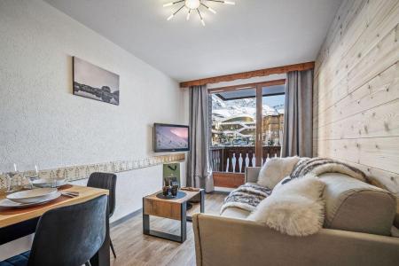 Ski verhuur Appartement 2 kabine kamers 4 personen (1101) - Résidence Valset - Val Thorens - Woonkamer