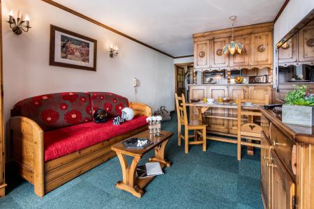 Rent in ski resort 2 room apartment 3 people (Bâtiment Soleil) - Résidence Village Montana - Val Thorens - Living room