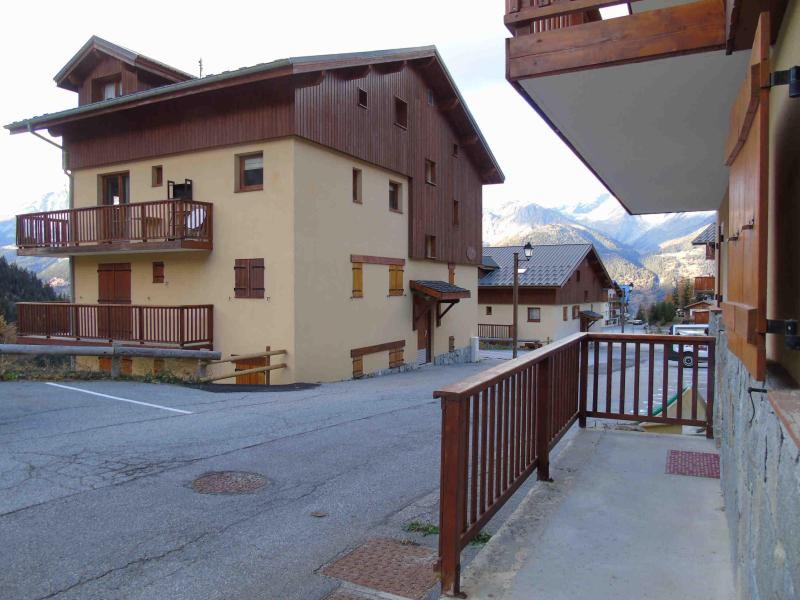 Skiverleih 2-Zimmer-Appartment für 6 Personen (E2) - Chalet Arrondaz - Valfréjus - Balkon