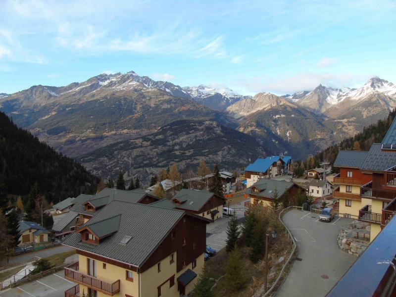 Rent in ski resort 3 room apartment cabin 6 people (J32) - Chalet Arrondaz - Valfréjus - Balcony