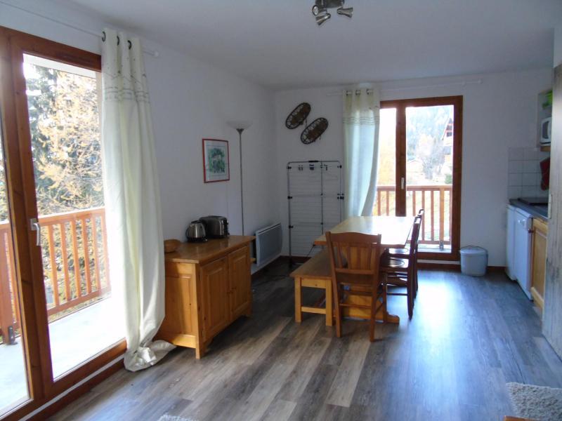 Skiverleih 3-Zimmer-Holzhütte für 6 Personen (C3) - Chalet Arrondaz - Valfréjus - Wohnzimmer