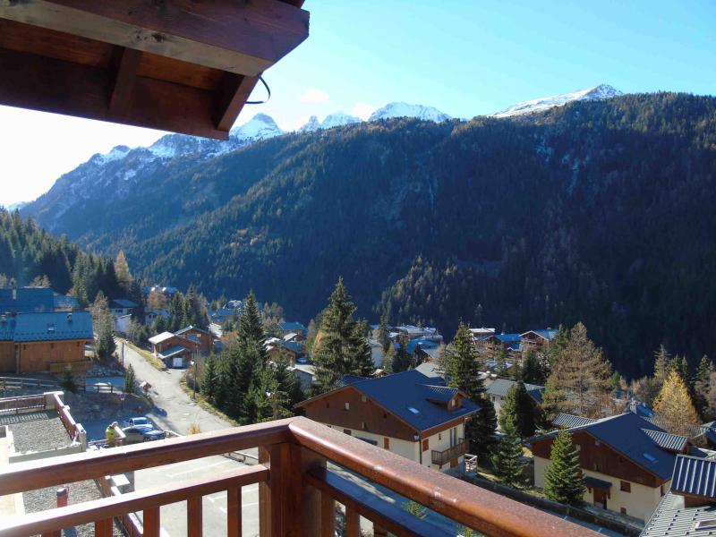 Skiverleih 3-Zimmer-Holzhütte für 6 Personen (I34) - Chalet Arrondaz - Valfréjus - Balkon