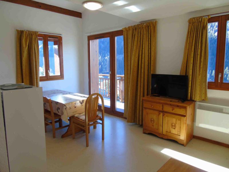 Skiverleih 3-Zimmer-Holzhütte für 6 Personen (I34) - Chalet Arrondaz - Valfréjus - Wohnzimmer