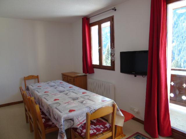 Skiverleih 4-Zimmer-Holzhütte für 8 Personen (J13) - Chalet Arrondaz - Valfréjus - Wohnzimmer