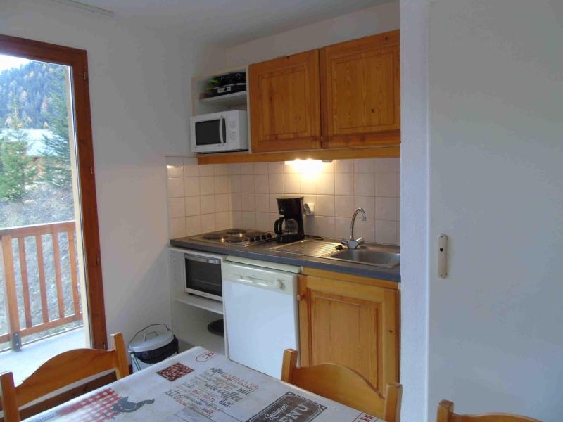 Alquiler al esquí Apartamento 3 piezas cabina para 6 personas (E3) - Chalet Arrondaz - Valfréjus - Kitchenette