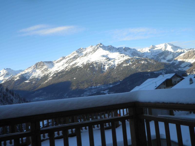 Ski verhuur Appartement 2 kamers 4 personen (G02) - Chalet Arrondaz - Valfréjus - Balkon