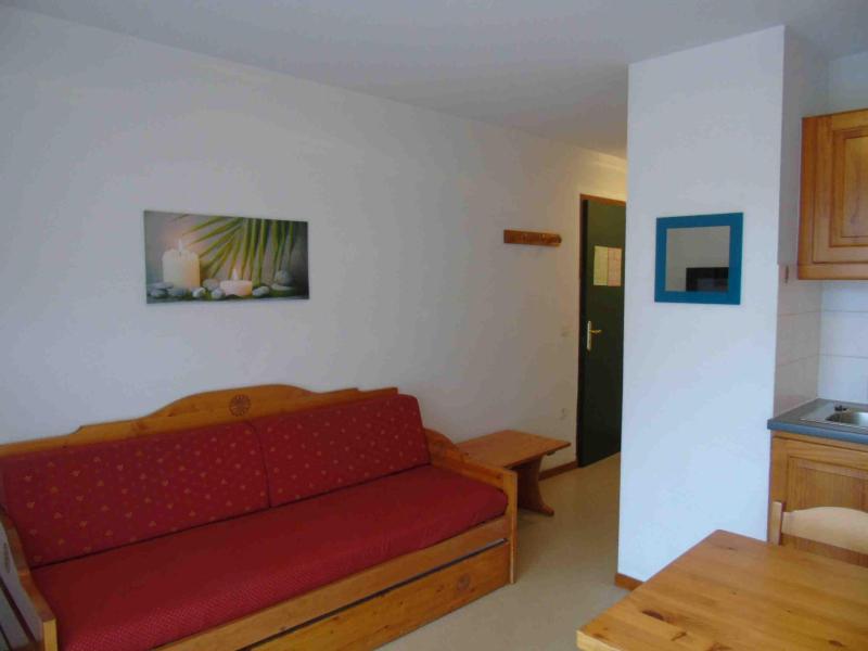 Ski verhuur Appartement 2 kamers 4 personen (G02) - Chalet Arrondaz - Valfréjus - Woonkamer