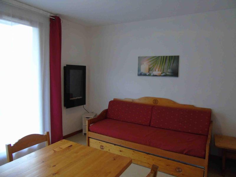 Ski verhuur Appartement 2 kamers 4 personen (G02) - Chalet Arrondaz - Valfréjus - Woonkamer