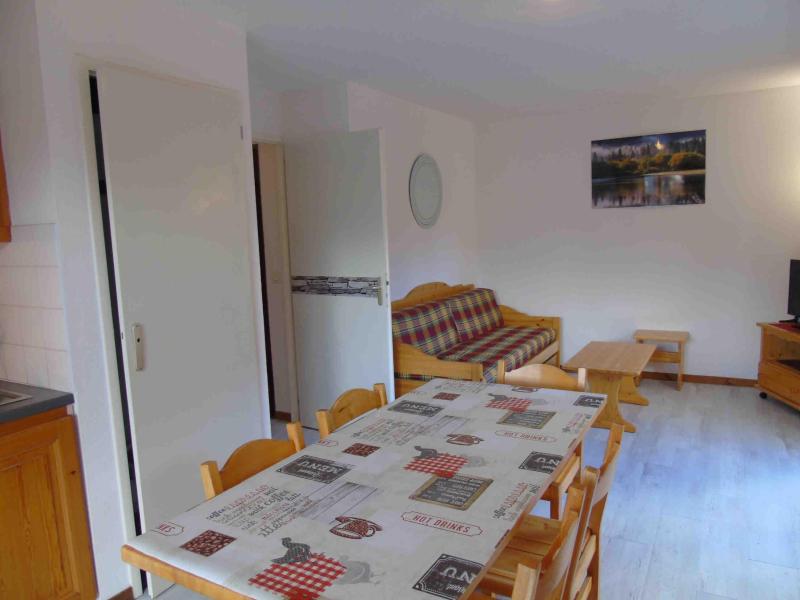 Ski verhuur Appartement 3 kabine kamers 6 personen (E3) - Chalet Arrondaz - Valfréjus - Woonkamer