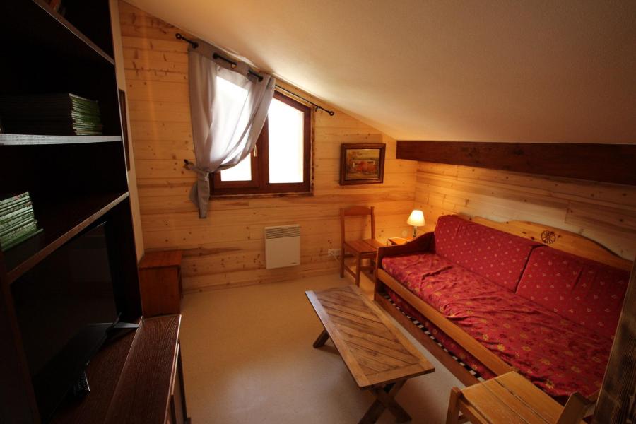 Skiverleih Duplex Wohnung 5 Zimmer Kabine 12 Personnen (I21) - Chalet Arrondaz I - Valfréjus - Wohnzimmer