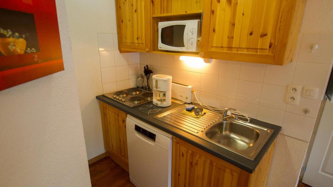 Skiverleih 2-Zimmer-Holzhütte für 4 Personen (105) - Chalet de Florence - Valfréjus - Küche