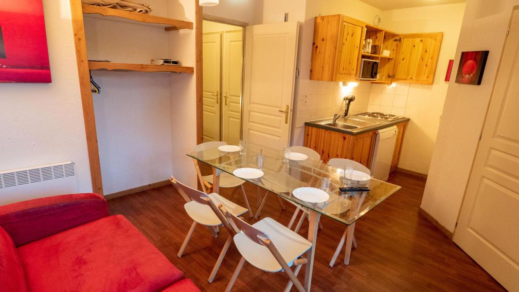 Ski verhuur Appartement 2 kamers bergnis 6 personen (104) - Chalet de Florence - Valfréjus - Woonkamer