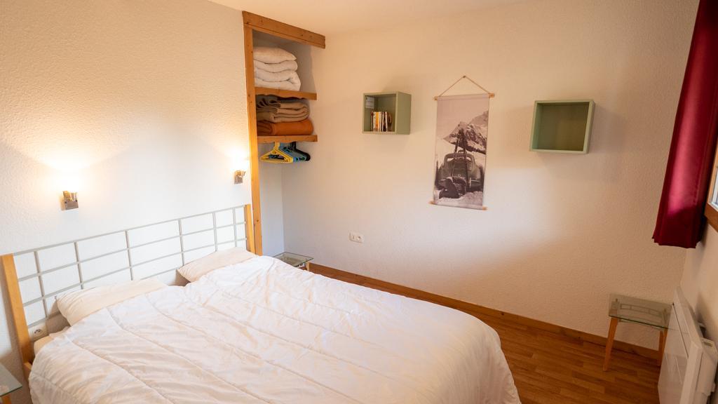 Location au ski Appartement 2 pièces 4 personnes (équipé PMR) (17) - Chalet de Florence - Valfréjus - Chambre