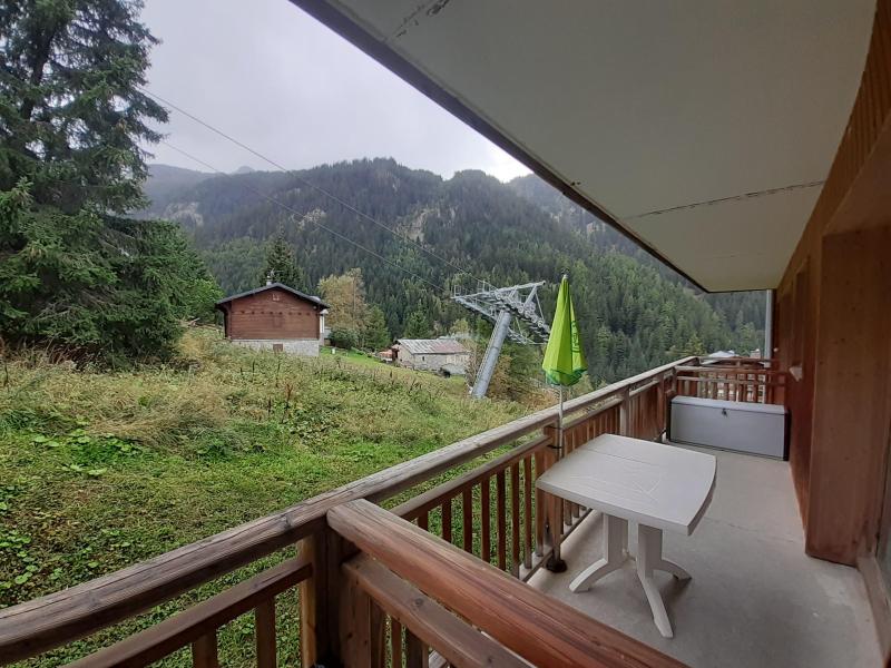 Аренда на лыжном курорте Апартаменты 0 комнат 4 чел. (1-26) - Chalet Florence - Valfréjus - Балкон