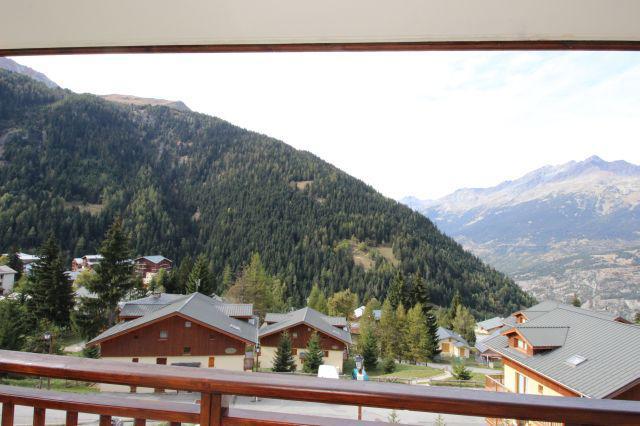 Ski verhuur Appartement 2 kabine kamers 6 personen (J22) - Chalets d'Arrondaz - Valfréjus - Terras