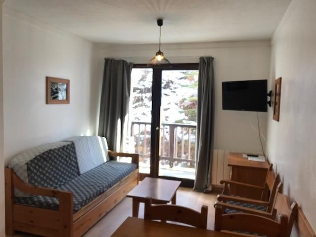 Rent in ski resort 2 room apartment 4 people (269) - Chalets du Thabor - Valfréjus - Living room