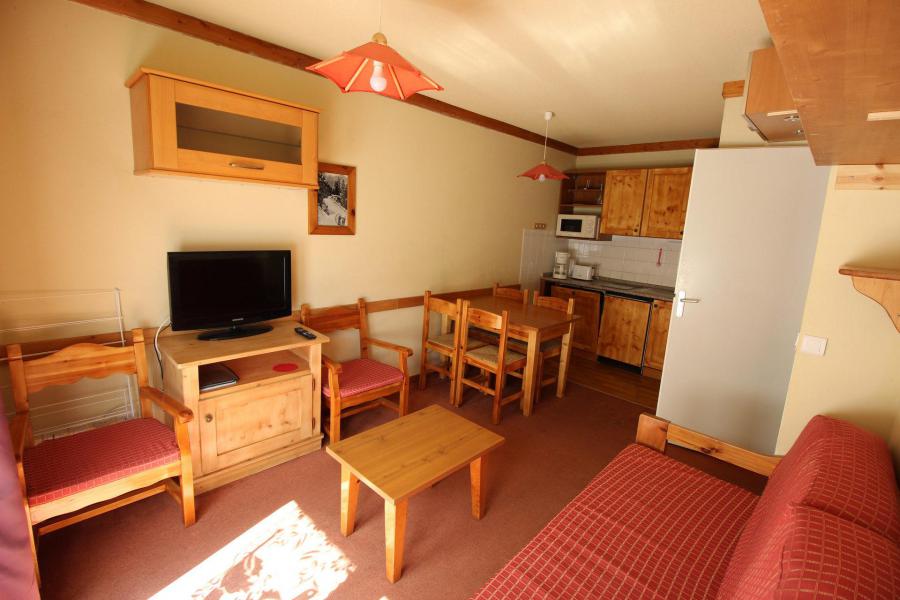 Skiverleih 2-Zimmer-Appartment für 4 Personen (155) - Chalets du Thabor - Valfréjus - Wohnzimmer