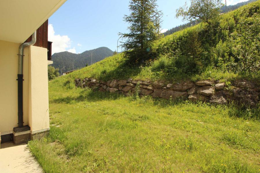Skiverleih 3-Zimmer-Holzhütte für 8 Personen (46) - Chalets du Thabor - Valfréjus - Terrasse