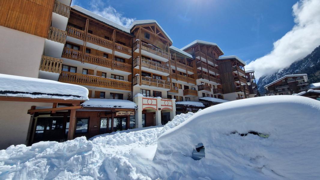 Rent in ski resort 2 room apartment 4 people (440) - Melezets 2 - Valfréjus - Winter outside
