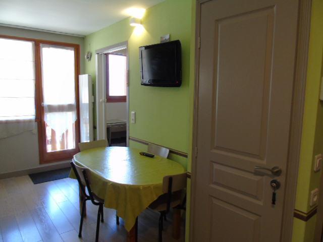 Ski verhuur Studio cabine 4 personen (331) - Melezets 2 - Valfréjus - Woonkamer