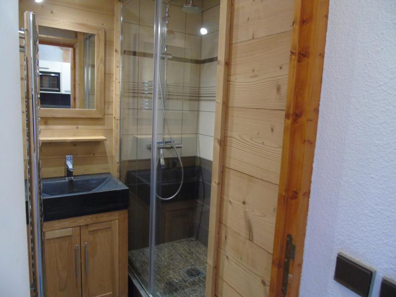 Location au ski Studio cabine 4 personnes (332) - Melezets 2 - Valfréjus - Salle d'eau