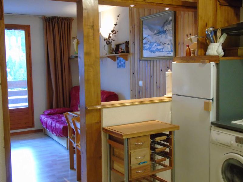 Ski verhuur Studio 4 personen (M3-102) - Melezets 3 - Valfréjus - Woonkamer