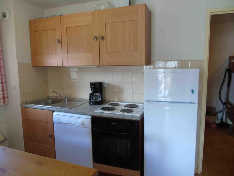 Wynajem na narty Apartament 3 pokojowy z alkową 8 osób (B5) - Résidence Belvédère Busseroles - Valfréjus - Aneks kuchenny