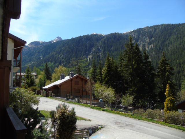 Location au ski Appartement 2 pièces coin montagne 6 personnes (B10) - Résidence Belvédère Busseroles - Valfréjus - Balcon