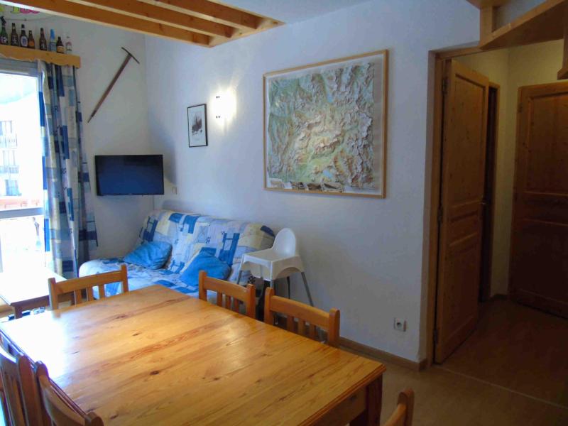 Ski verhuur Appartement 3 kamers 6 personen (12) - Résidence Charmaix - Valfréjus - Woonkamer