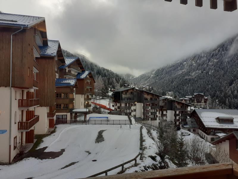 Rent in ski resort 3 room apartment 6 people (62) - Résidence Cheval Blanc - Valfréjus - Balcony