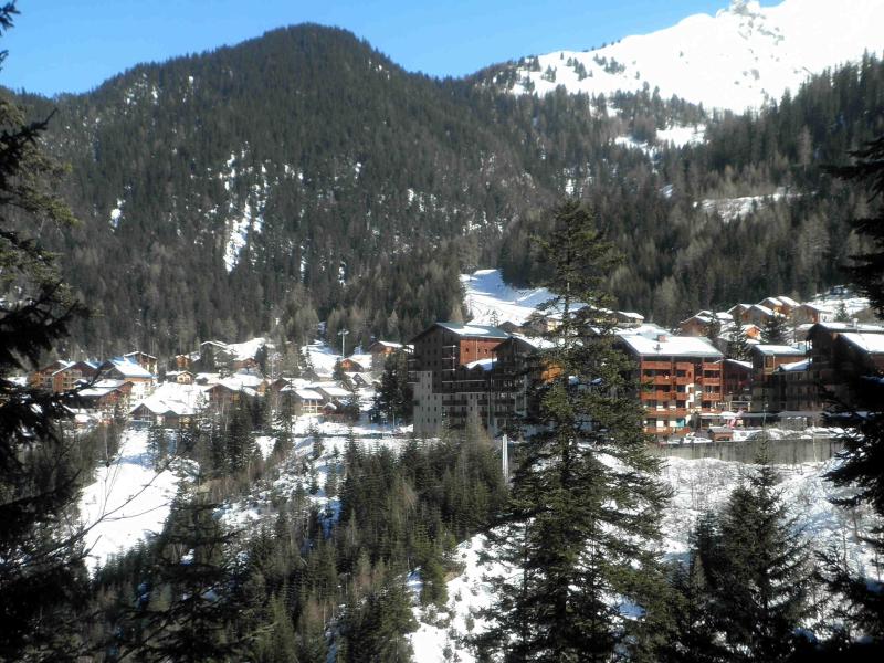 Urlaub in den Bergen 2-Zimmer-Appartment für 4 Personen (3) - Résidence Cheval Blanc - Valfréjus - Draußen im Winter