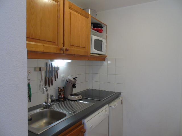 Location au ski Appartement 3 pièces 6 personnes (62) - Résidence Cheval Blanc - Valfréjus - Kitchenette