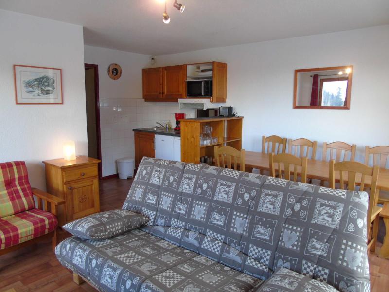 Ski verhuur Appartement 4 kamers 8 personen (11) - Résidence Cheval Blanc - Valfréjus - Woonkamer