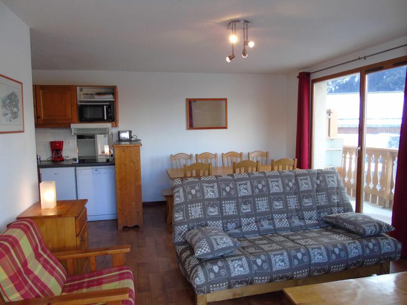 Location au ski Appartement 4 pièces 8 personnes (11) - Résidence Cheval Blanc - Valfréjus - Séjour