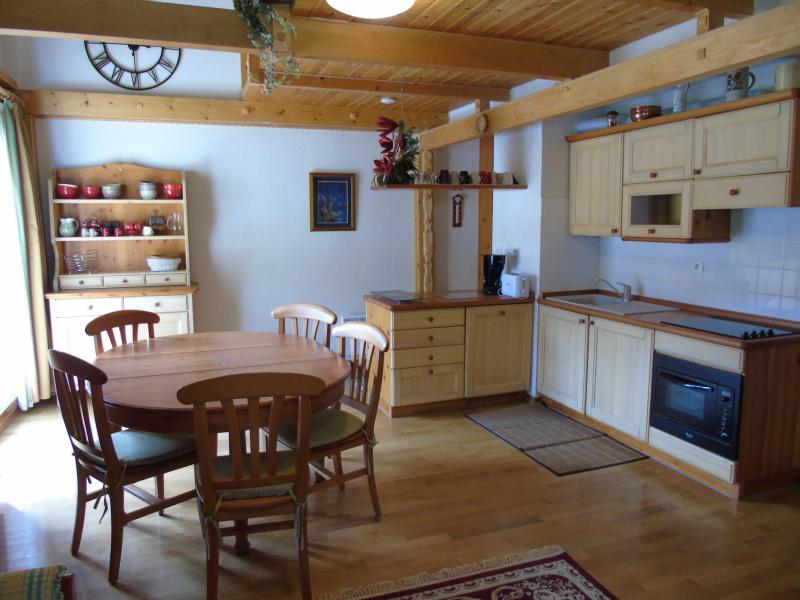 Location au ski Appartement 4 pièces mezzanine 8 personnes (74) - Résidence Cheval Blanc - Valfréjus - Séjour