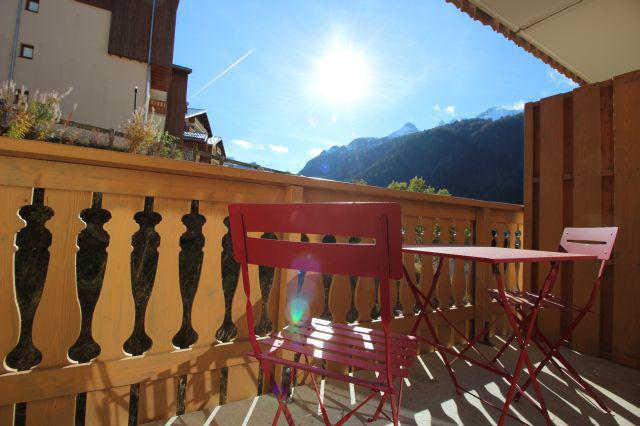 Rent in ski resort 2 room apartment 6 people (30) - Résidence du Cheval Blanc - Valfréjus - Terrace
