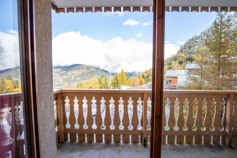 Ski verhuur Appartement 2 kamers 6 personen (49) - Résidence du Cheval Blanc - Valfréjus - Balkon