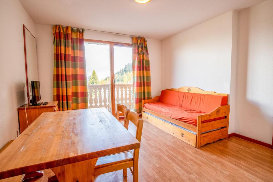 Ski verhuur Studio cabine 4 personen (15) - Résidence du Cheval Blanc - Valfréjus - Woonkamer