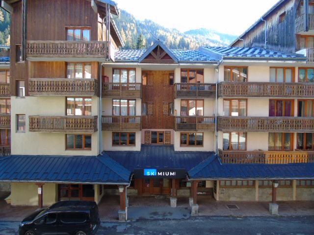 Location au ski Studio cabine 4 personnes (26) - Résidence la Chaviere - Valfréjus - Extérieur hiver