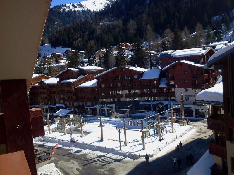 Ski verhuur Studio bergnis 4 personen (47) - Résidence la Chaviere - Valfréjus - Balkon