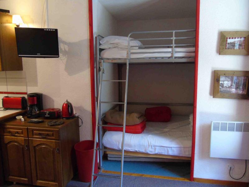 Ski verhuur Studio cabine 4 personen (12) - Résidence la Chaviere - Valfréjus - Stapelbedden